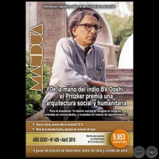 MANDU'A Revista de la Construccin - N 420 - Abril 2018